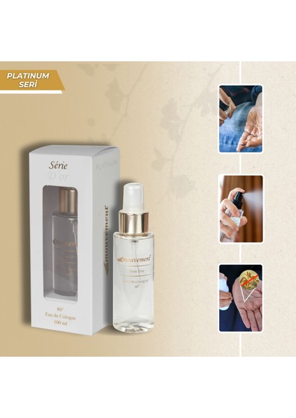 Seriê D'or - 80 Derece Kolonya - 1*100 Ml