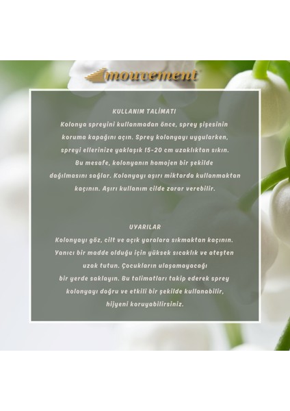 Seriê D'or - 80 Derece Kolonya - 1*100 Ml