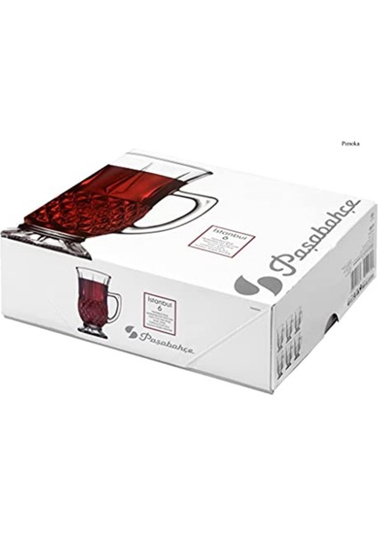 Luxury Istanbul Kulplu Fincan Kupa 6'lı 155 cc 1 Adet modelleri