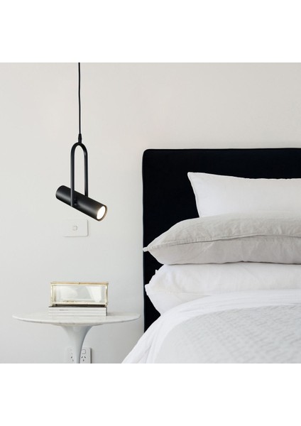 Candid Yatak Başı Sarkıt LED Avize Iı 25 cm 100 cm Ayarlanabilir Sarkıt Boyu