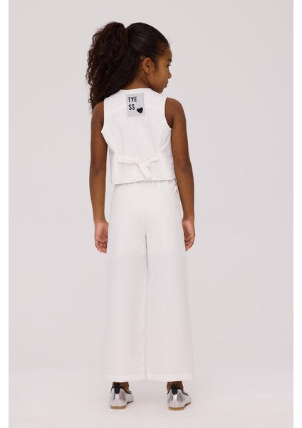 Bg Store Kız Çocuk Beyaz Pantolon fırsatları