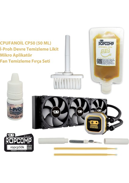 Cpufanoil Cpu Fan Bakım Kiti CP50K
