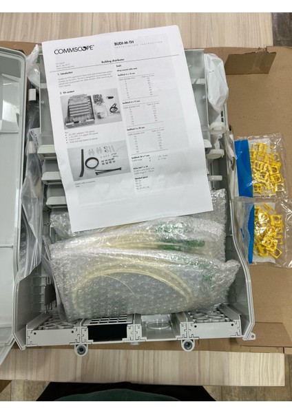 Duvar Tipi Fiber Optik Ek Çatısı Full Set 120 Core
