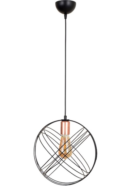 Satürn Siyah Tekli Aydınlatma, Mutfak, Salon, Yatak Odası Şık Zarif Avize fiyatları