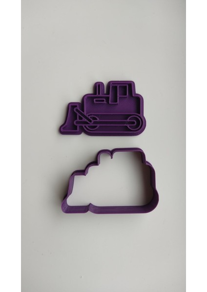 Buldozer Kurabiye Kalıbı 7 cm 1 Adet