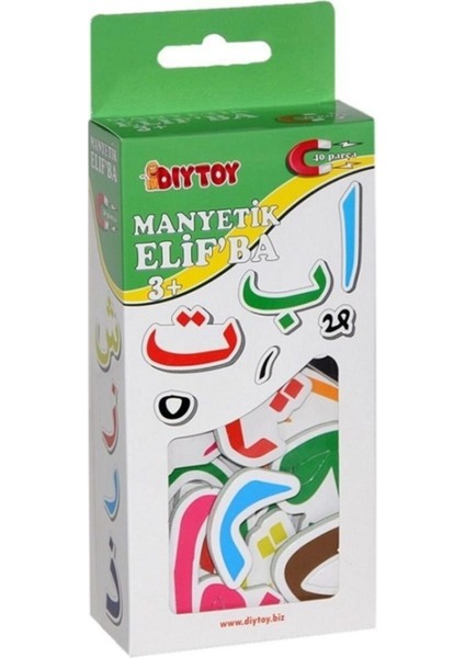 Luxury Manyetik Elif'ba Mıknatıslı 40 Parça 1 Adet
