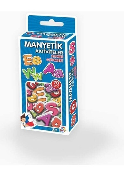 Luxury Magnet Alfabe Eğitim Seti 70 Parça 1 Adet