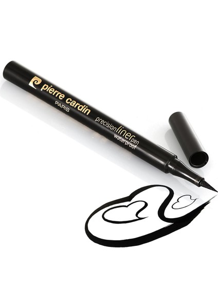 Luxury Precısıon Lıner Pen Waterproof- Mürekkep Etkili, Su Geçirmez Göz Sürmesi -Eyeliner-Siy 1 Adet