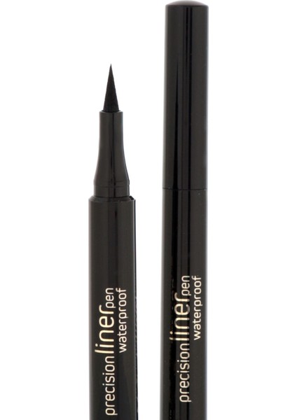 Luxury Precısıon Lıner Pen Waterproof- Mürekkep Etkili, Su Geçirmez Göz Sürmesi -Eyeliner-Siy 1 Adet