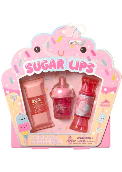 Luxury Sugar Lips Ruj 3'lü Seti 1 Adet