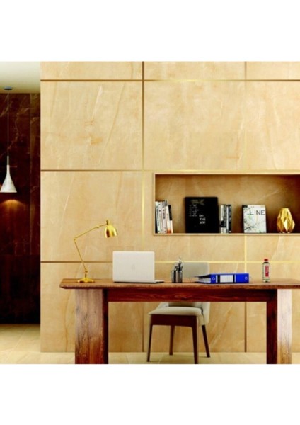 Luxury 1 cm 50 Metre Gold Fayans Arası Şerit Bant 1 Adet