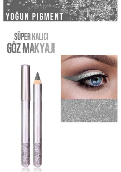 Luxury 8'li Renkli Kalın Glitter Kalem Eyeliner 1 Adet