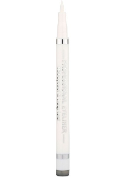Luxury Yoğun Pigmentli Keçeli Beyaz Mat Kalem Eyeliner 2 Adet 1 Adet
