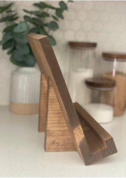 Luxury El Yapımı Yemek Kitabı Tutacağı, Yemek Kitabı Standı 1 Adet