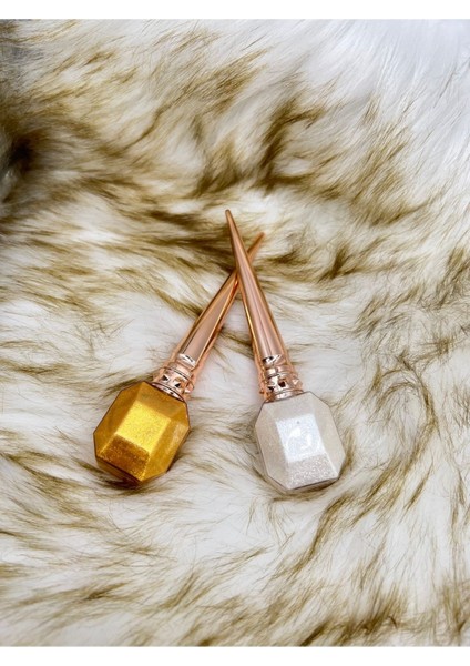 Luxury 2'li Simli Eyeliner Gold Beyaz 1 Adet