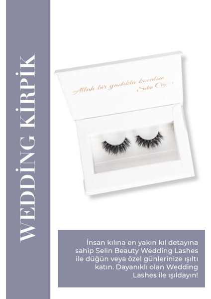 Luxury Wedding Kirpik 1 Adet