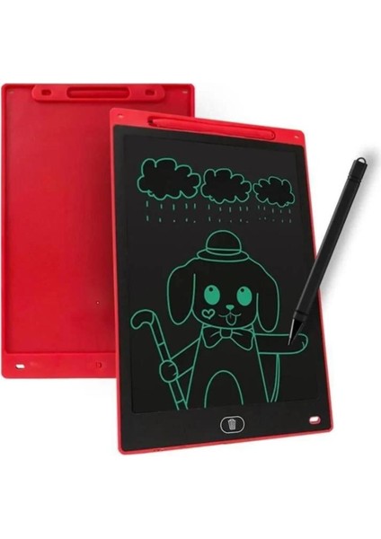 Luxury 10 Inch Pilli Digital Çizim Tableti Kırmızı Btb-4 1 Adet