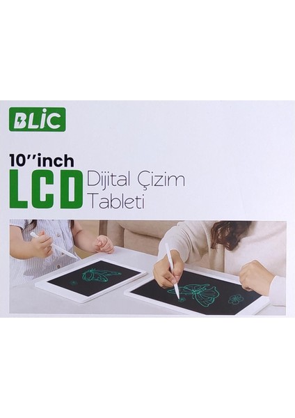 Luxury 10 Inch Pilli Digital Çizim Tableti Kırmızı Btb-4 1 Adet