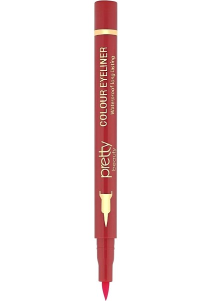 Luxury Renkli Eyeliner Kalın Uç Pembe 1 Adet