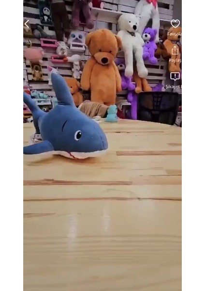 Luxury Toyzz 40 cm Oyuncak Köpek Balığı Shark Pelus Oyuncak ve Uyku Arkadasi Yastık 1 Adet fiyatları
