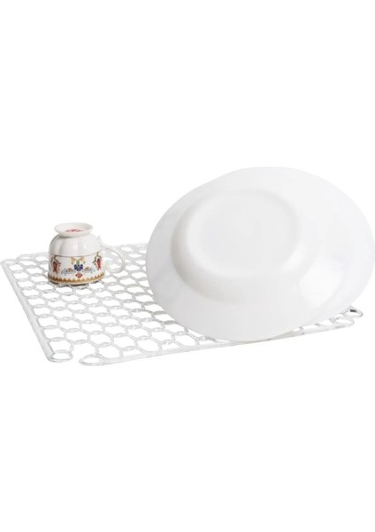 Luxury Lavabo ve Buzluk Matı Şeffaf Lavabo Halısı 32 cm 1 Adet
