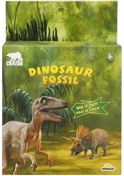 Luxury Fosil Kazı Seti: Dinozor 1 Adet
