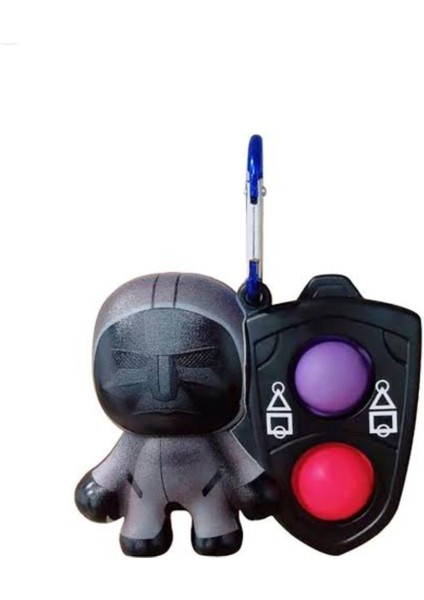 Luxury Squid Game Yönetici Front Man Popit Anahtarlık 1 Adet
