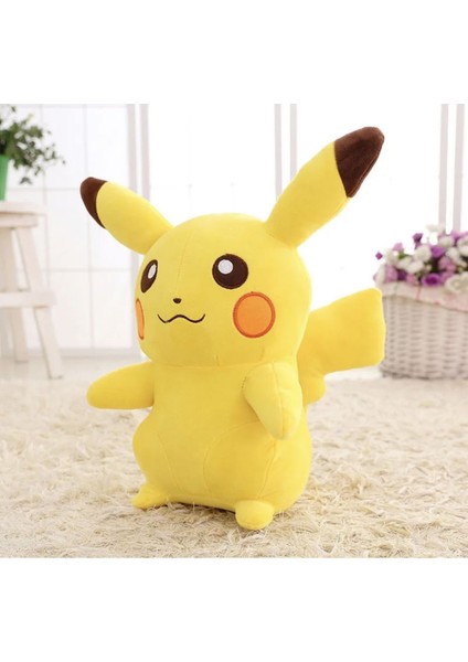 Luxury Büyük Boy Pokemon Pikachu Peluş Dolması Oyuncaklar Japonya Film Pikachu Karikatür 50 cm 1 Adet