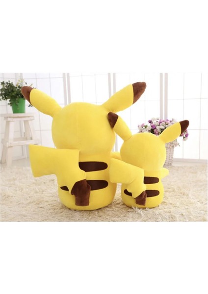 Luxury Büyük Boy Pokemon Pikachu Peluş Dolması Oyuncaklar Japonya Film Pikachu Karikatür 50 cm 1 Adet