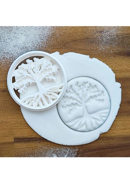 Luxury Yaşam Ağacı Hamur Kurabiye Kalıbı 1 Adet