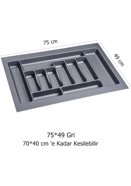 Luxury Dizevimi Çekmece Içi Kaşıklık 97 x 49 cm 1 Adet indirimleri