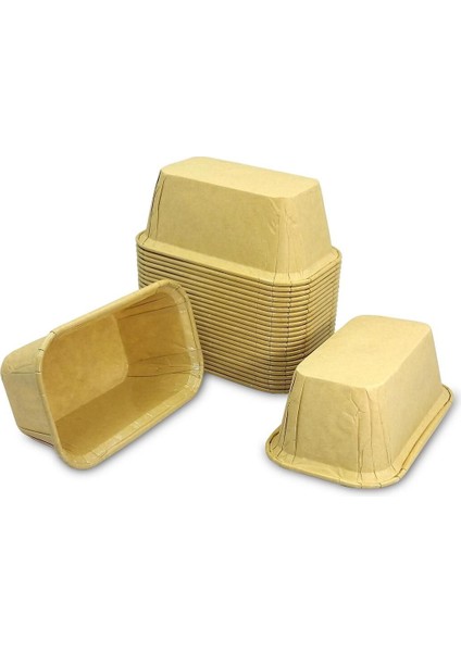 Luxury Muffin Kek Kapsülü Baton Kraft Ekler Boy 50LI x 30 Paket (Koli) - K39 1 Adet fiyatları
