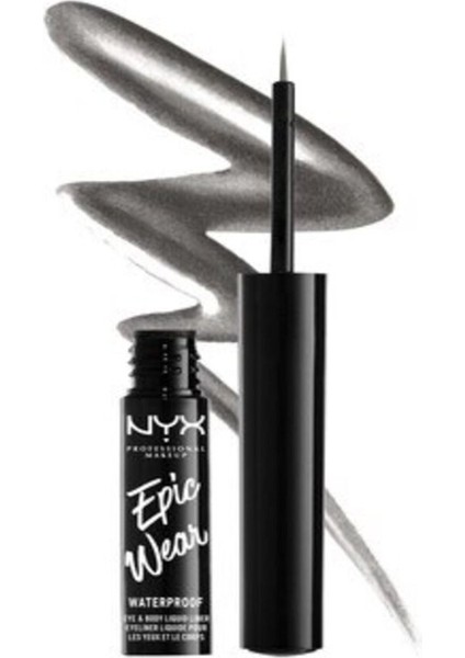 Epic Wear Metalik Likit Eyeliner Gunmetal 1 Adet fiyatları
