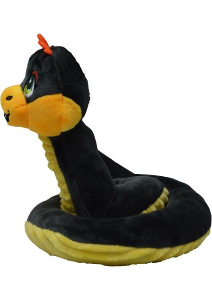 Luxury Yılan Peluş Oyuncak Çıngıraklı Sevimli Yılan Peluş 25 cm - Uyku ve Oyun Arkadaşı Peluş Oyuncak Koyug 1 Adet