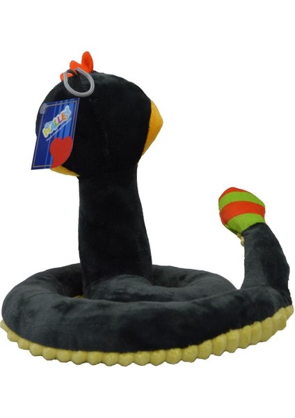Luxury Yılan Peluş Oyuncak Çıngıraklı Sevimli Yılan Peluş 25 cm - Uyku ve Oyun Arkadaşı Peluş Oyuncak Koyug 1 Adet