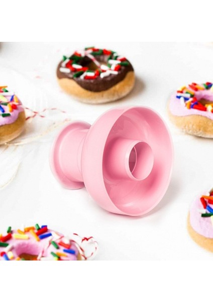 Luxury Yuvarlak Çörek Kek Donut Kesme Kalıbı Donut Yapma Makinesi 1 Adet
