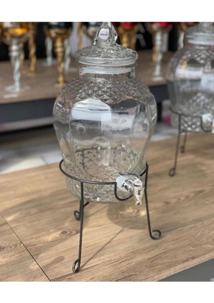 Luxury Cam Sebil, Şerbetlik 6 Litre 1 Adet