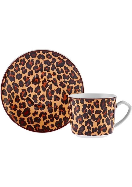 Tiger 2 Kişilik Kahve Fincan Takımı 80 ml