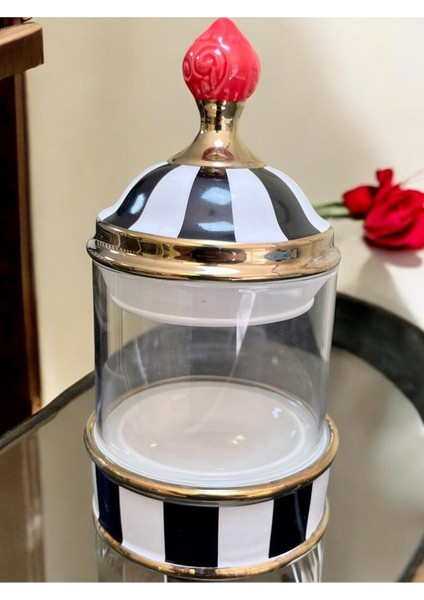 Luxury Royking Nero Cam Kavanoz 16CM 150ML 1 Adet