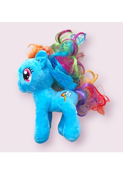 Luxury Peluş Pony Unicorn Oyuncak Boynuzlu Kanatlı At 30 Cm. Twilight, Fluttershy, Rainbow Dash, Rarity 1 Adet