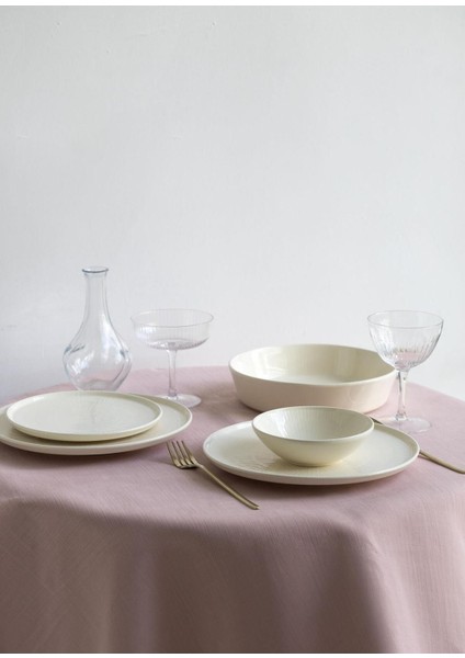 Luxury Noon Kase 6lı Set Krem 15 cm 1 Adet indirimleri