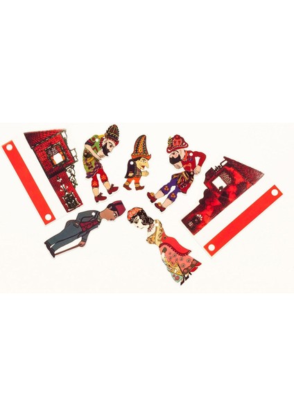Luxury Karagöz Sahnesi (Hacivat Karagöz) Gölge Oyunu 1 Adet