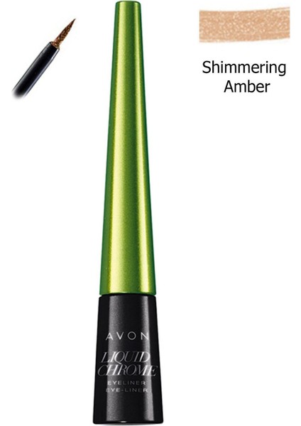 Luxury Metalik Likit Eyeliner Shimmering Amber 5050136924713 1 Adet