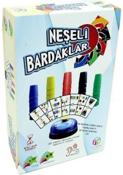 Luxury Hobi Neşeli Bardaklar Akıl Oyunu - Renkli ve Pratik Bardaklar 1 Adet