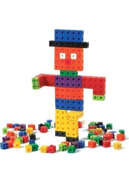 Luxury Numberblocks , Geçmeli Birim Küpler (2X2X2 Cm) 100'LÜ 1 Adet