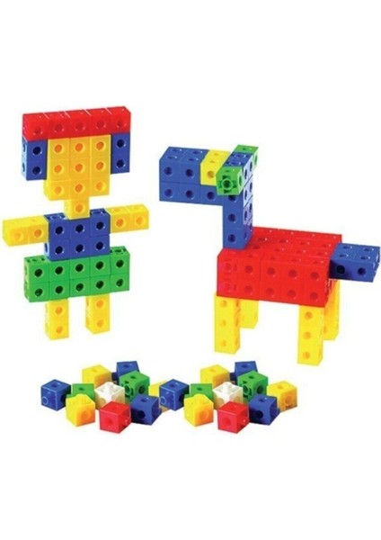 Luxury Numberblocks , Geçmeli Birim Küpler (2X2X2 Cm) 100'LÜ 1 Adet