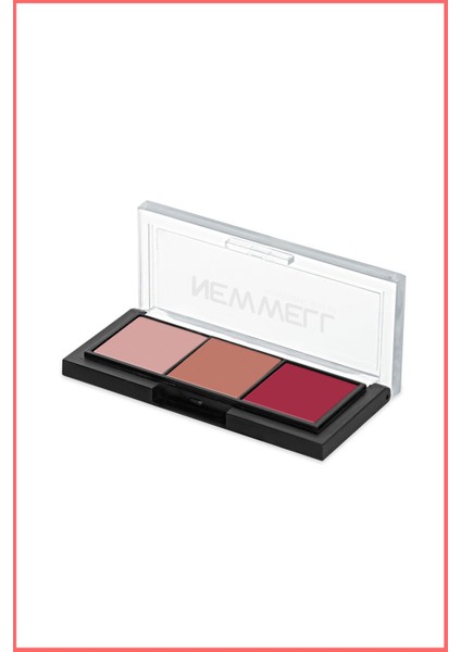 Luxury Porcelain Make Up 3lü Far Paleti NO02 1 Adet