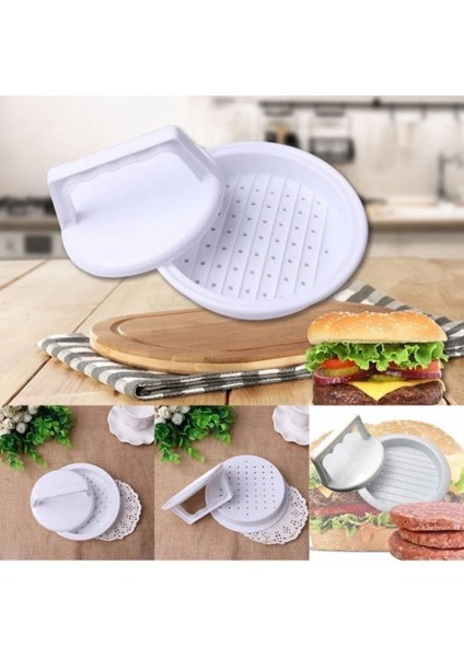Luxury Hamburger Köfte Kalıbı Köfte Presi Şekillendirici Burger Press Pratik Köfte Yapma Aparatı 1 Adet