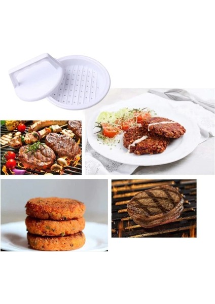 Luxury Hamburger Köfte Kalıbı Köfte Presi Şekillendirici Burger Press Pratik Köfte Yapma Aparatı 1 Adet