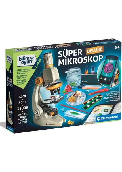 Luxury Bilim ve Oyun Süper Mikroskop 64473 1 Adet
